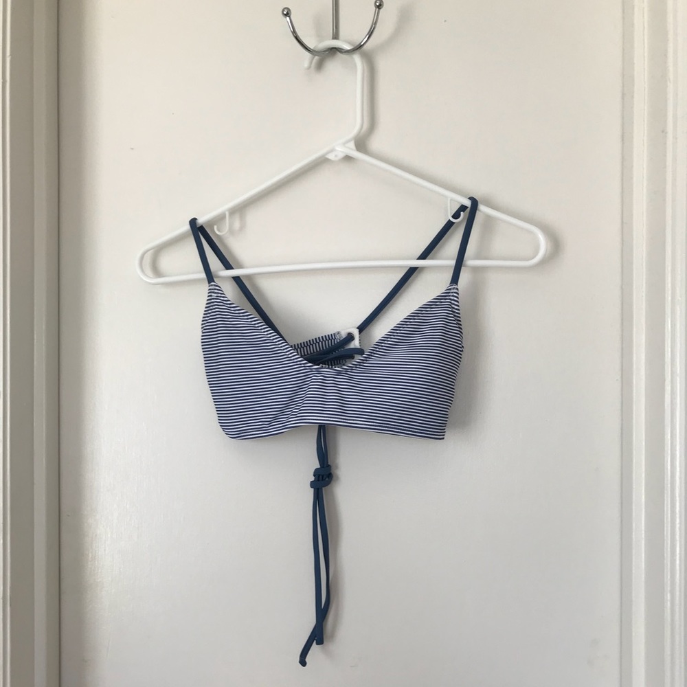 Xhilaration Striped Bathing Suit Top (SOLD)